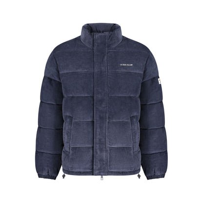 GUESS JEANS Blue Polyester Men's Jacket