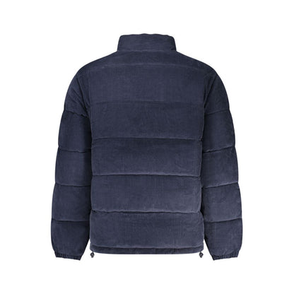 GUESS JEANS Blue Polyester Men's Jacket