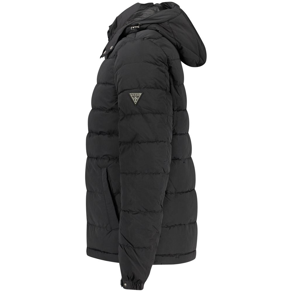 Guess Jeans Black New Claudia Light Puffer Jacket