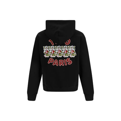 Kenzo Black Cotton Sweatshirt - KENZO Wild Tiger Collection