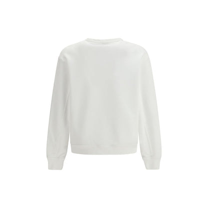Kenzo Boke Flower 2.0 White Cotton Sweatshirt