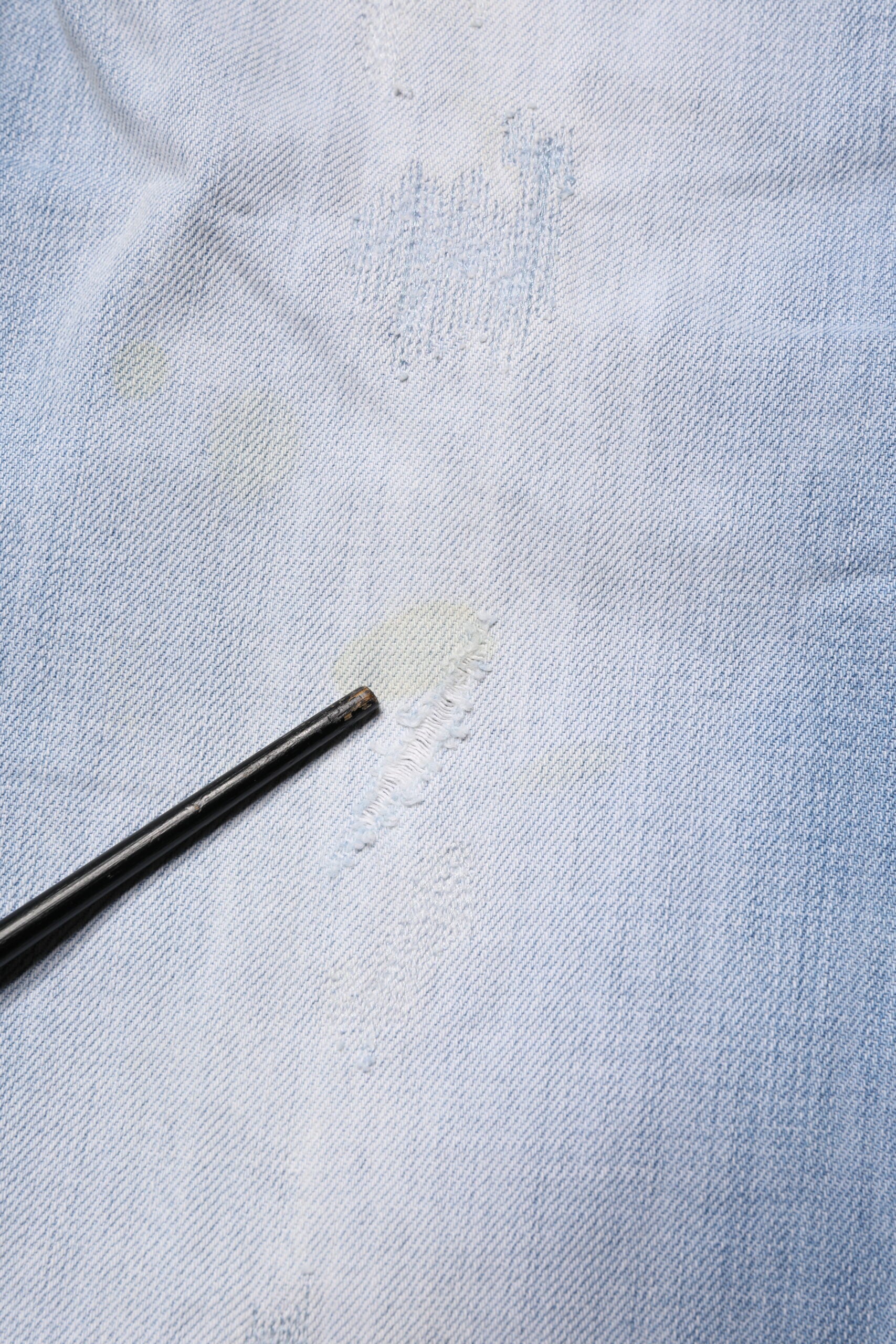 Dondup Light Blue Cotton Stretch Straight Denim Trouser Jeans