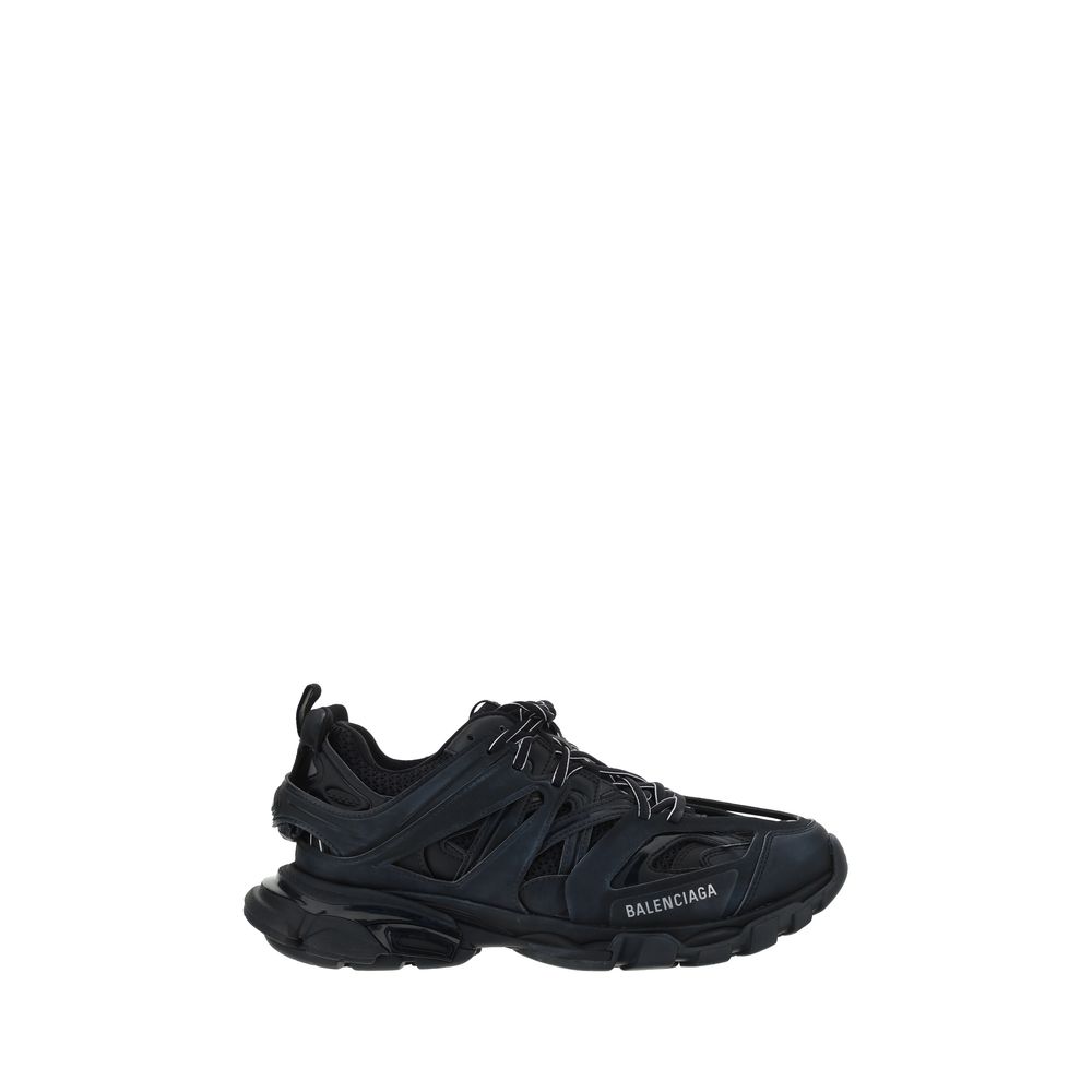 Balenciaga Black Polyester Track Sneakers