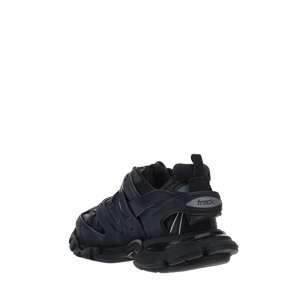 Balenciaga Black Polyester Track Sneakers