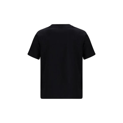Burberry Black Cotton Logo T-Shirt