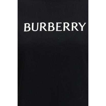Burberry Black Cotton Logo T-Shirt