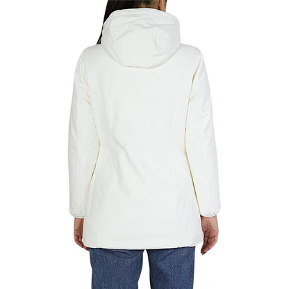 Yes Zee White Hooded Jacket for Women
