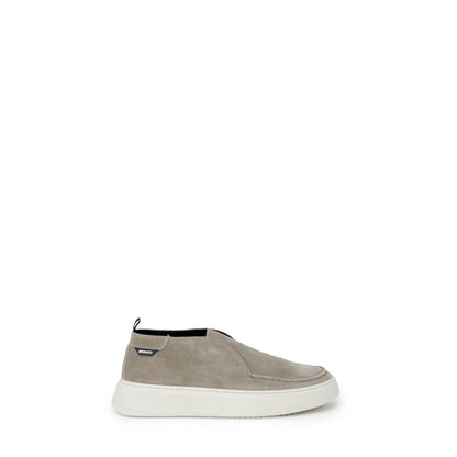 Antony Morato Beige Suede Slip-On Sneakers