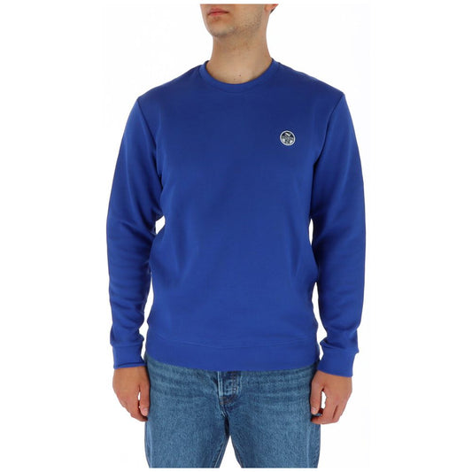 North Sails Blue Cotton Sweatshirt for Men