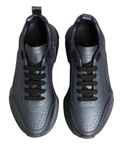 Dolce & Gabbana Blueish Gray Daymaster Low Top Sneakers