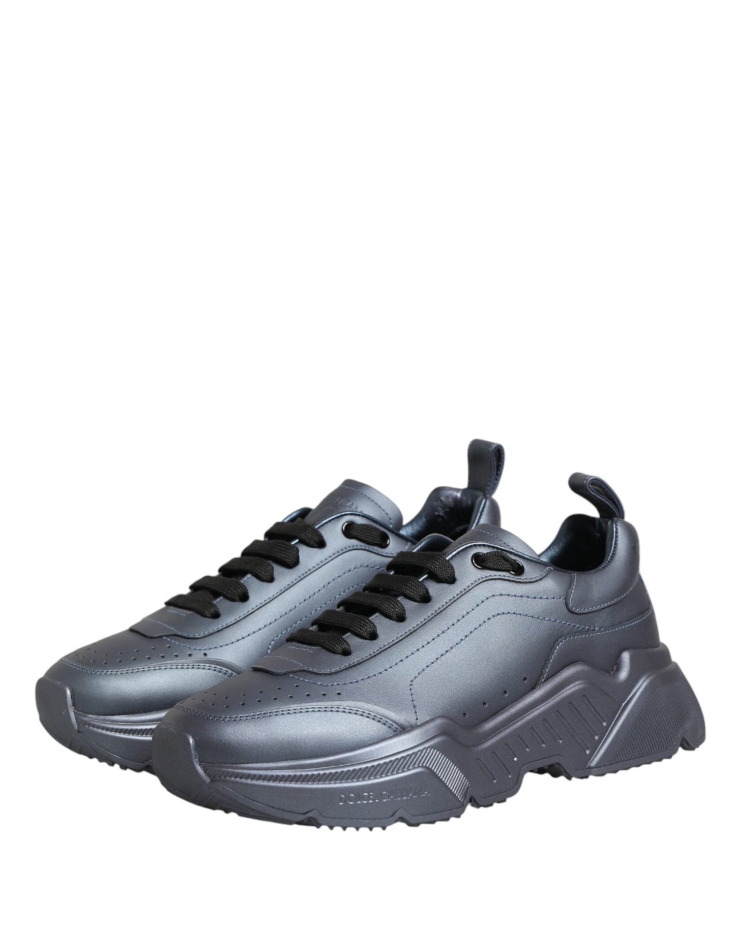 Dolce & Gabbana Blueish Gray Daymaster Low Top Sneakers
