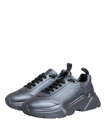 Dolce & Gabbana Blueish Gray Daymaster Low Top Sneakers