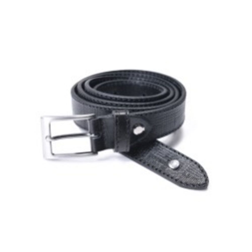 GAS Black Polyurethane Regular Belt