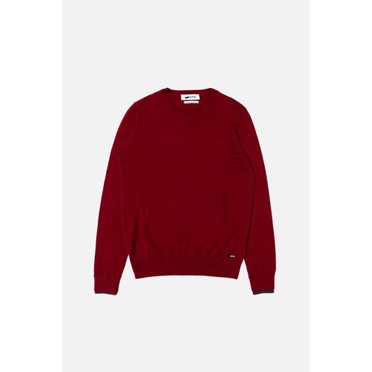 GAS Earth Red Cotton Sweatshirt