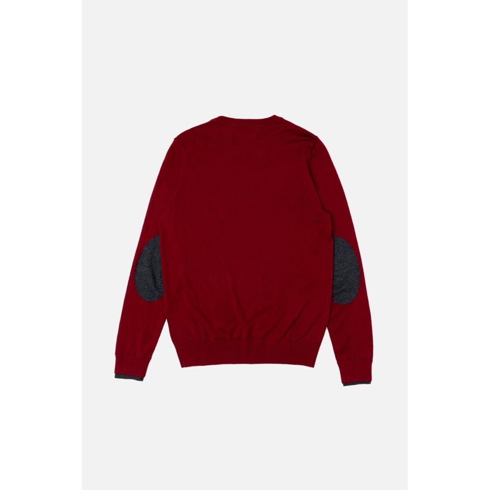 GAS Earth Red Cotton Sweatshirt