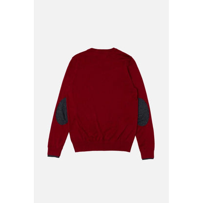 GAS Earth Red Cotton Sweatshirt