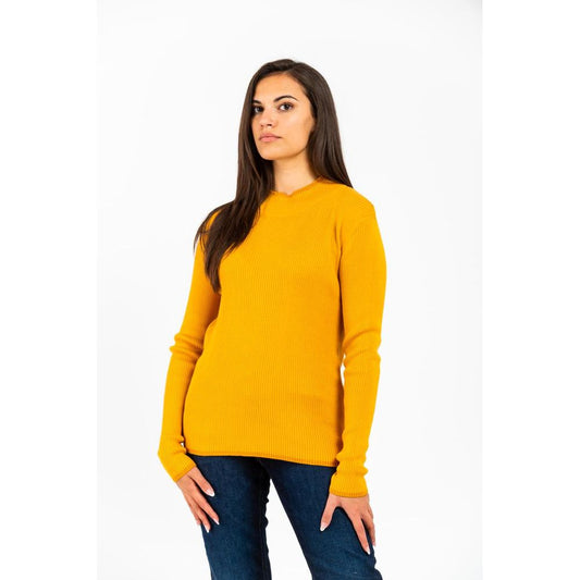 GAS Yellow Wool Sweatshirt