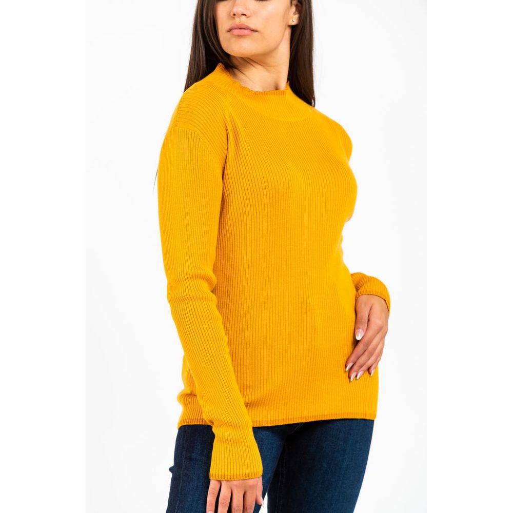 GAS Yellow Wool Sweatshirt