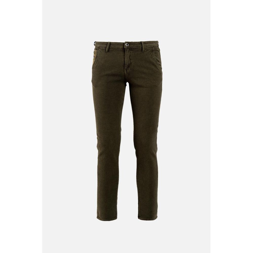 GAS Brown Cotton Jeans Denim - Elmwood Fit