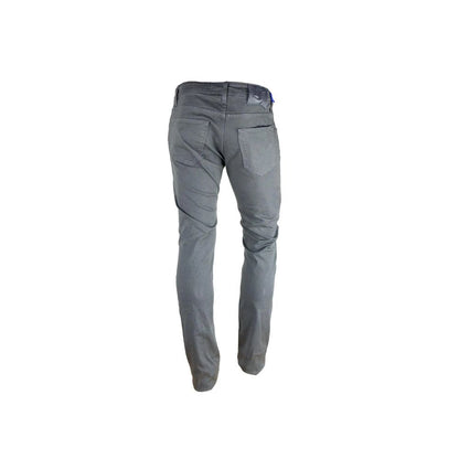 Jacob Cohen Gray Cotton Slim Fit Jeans