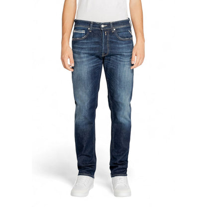 Replay Blue Cotton Jeans Denim