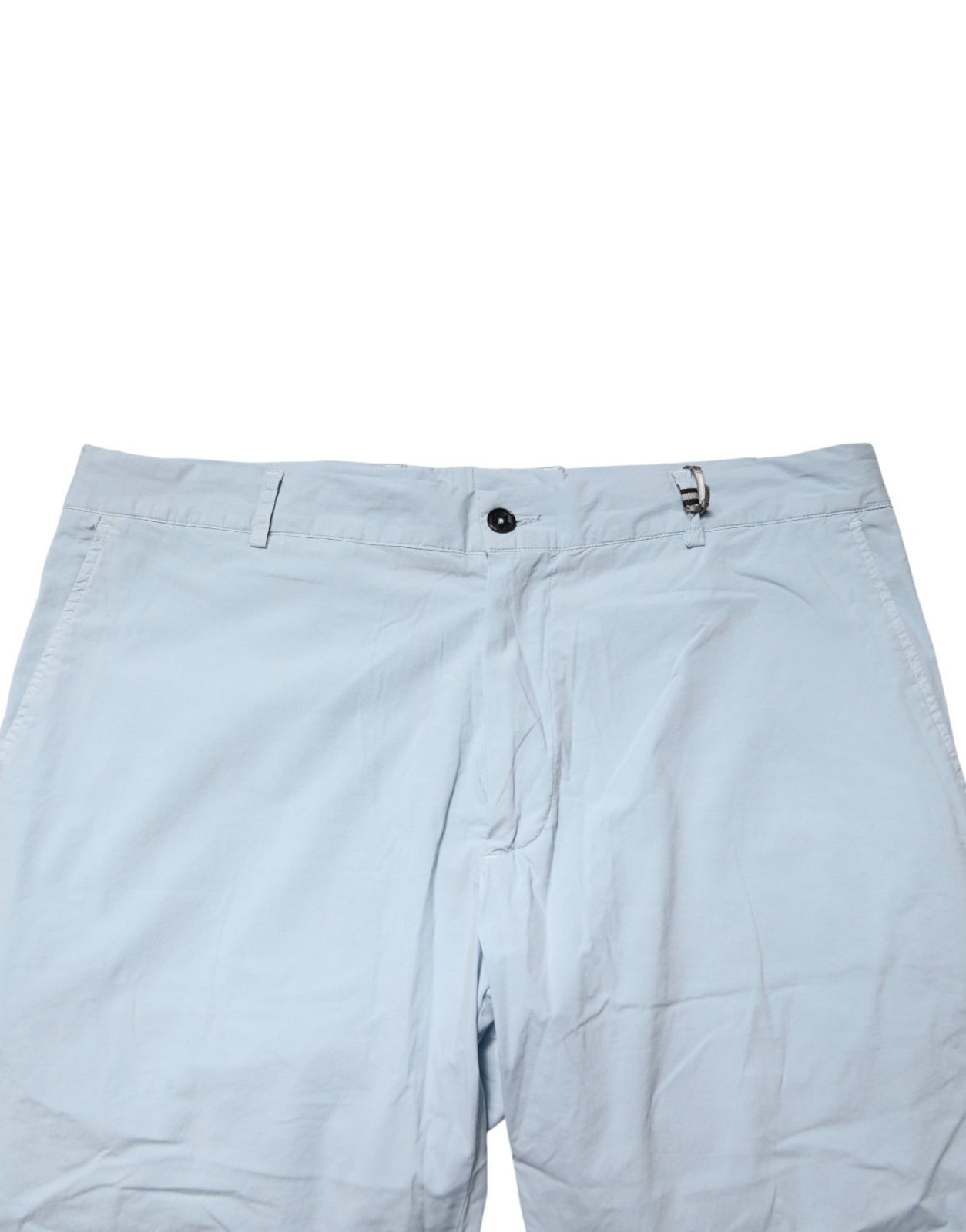 Daniele Alessandrini Light Blue Skinny Dress Trouser Pants