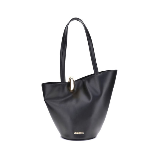 Jacquemus Black Large La Bambola Bucket Bag