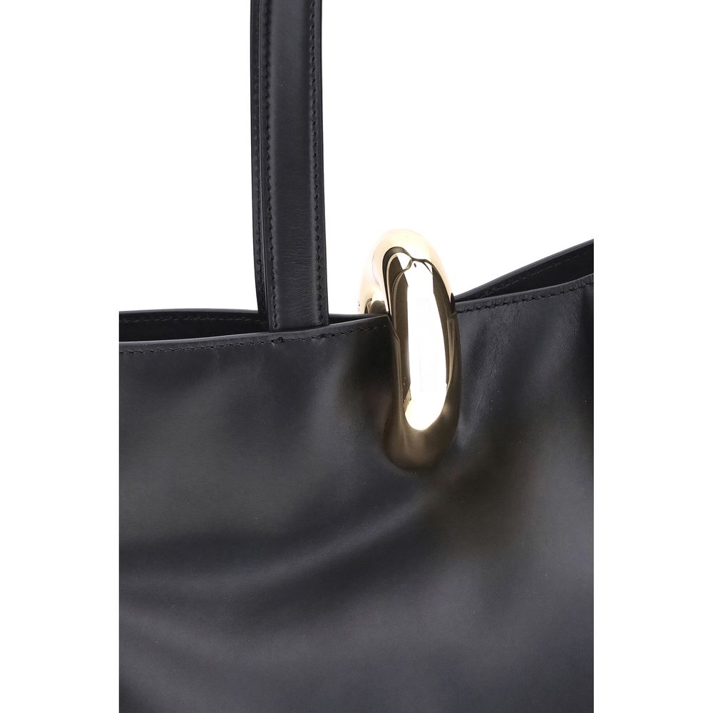 Jacquemus Black Large La Bambola Bucket Bag