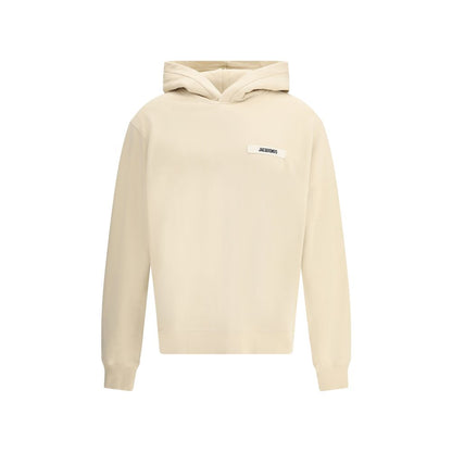 Jacquemus Beige Cotton Hooded Sweatshirt