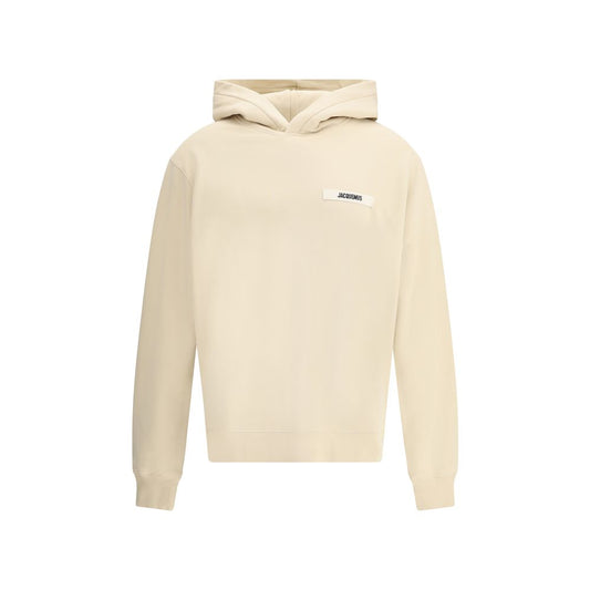 Jacquemus Beige Cotton Hooded Sweatshirt