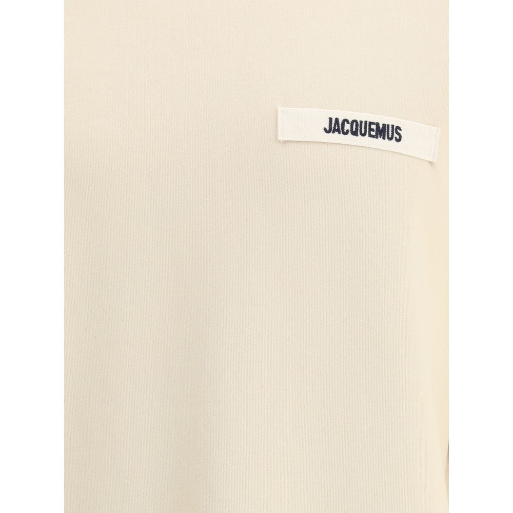Jacquemus Beige Cotton Hooded Sweatshirt