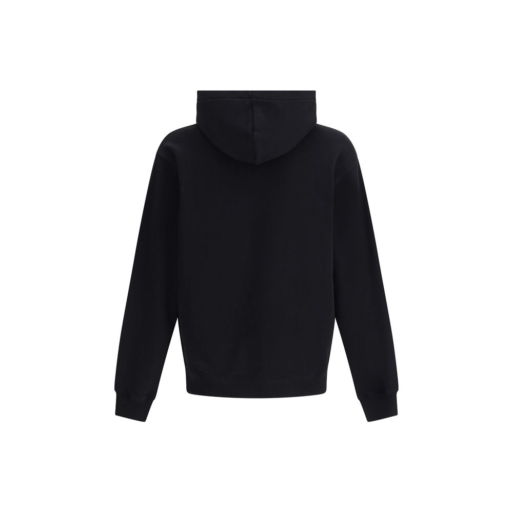 Jacquemus Black Cotton Hooded Sweatshirt