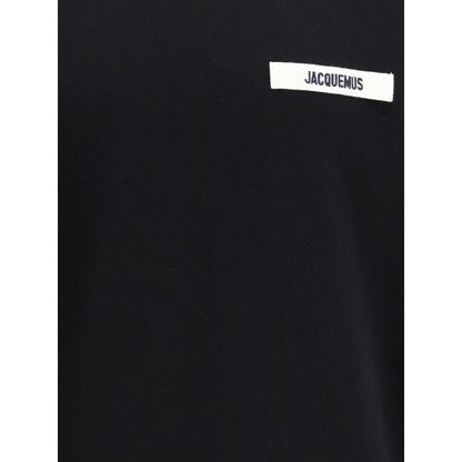 Jacquemus Black Cotton Hooded Sweatshirt