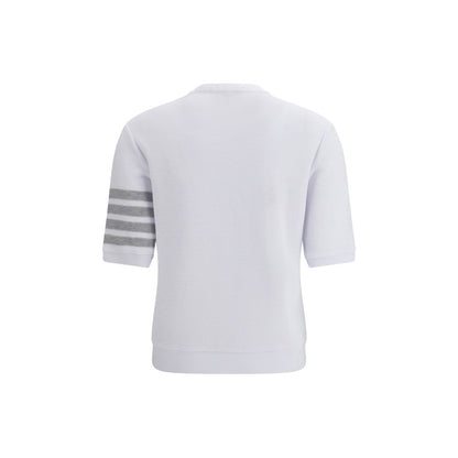 Thom Browne White Cotton Sportswear T-Shirt