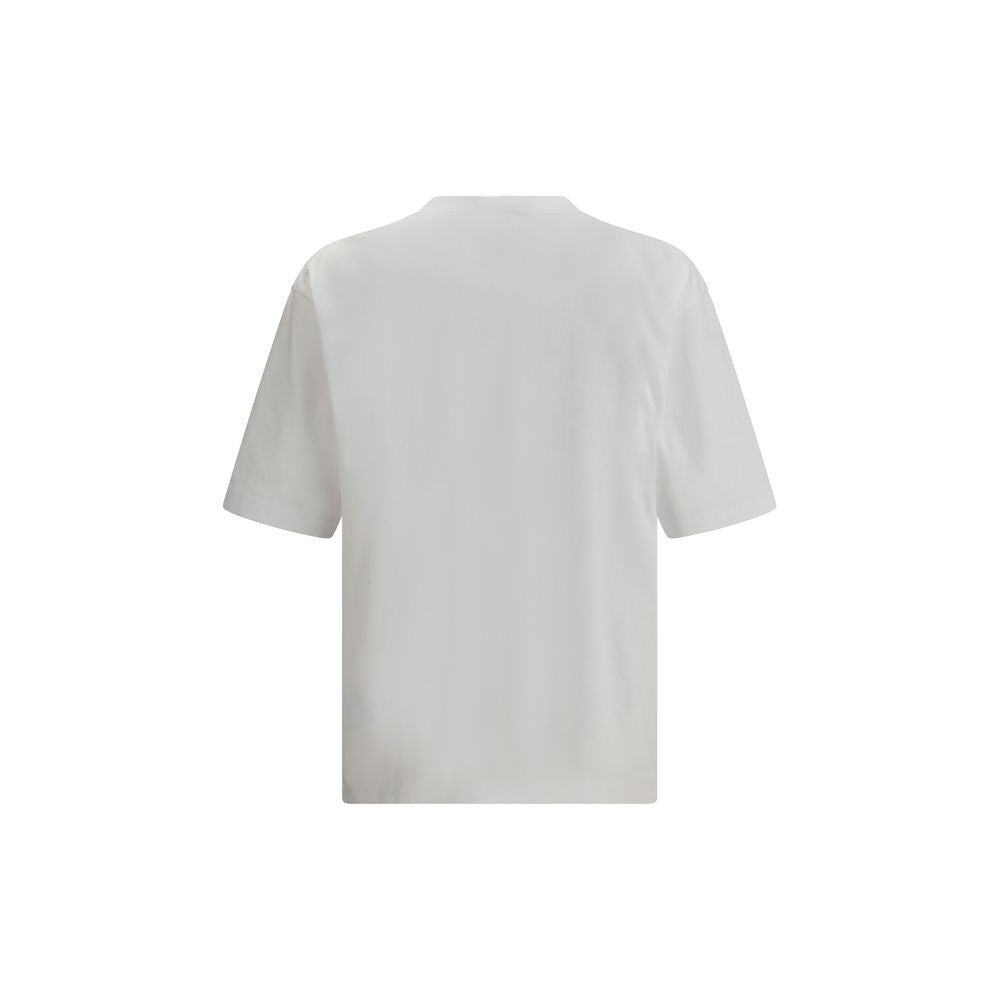 Dsquared² White Cotton T-Shirt - Oversized Comfort with Iconic Style