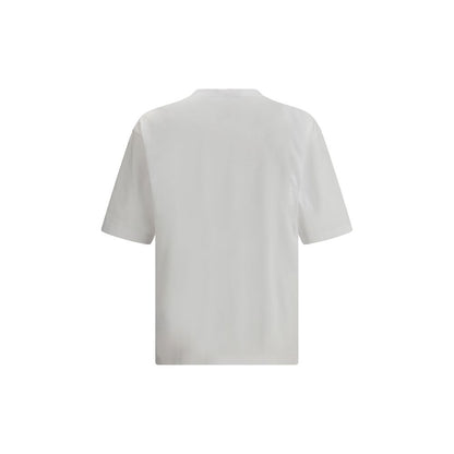 Dsquared² White Cotton T-Shirt - Oversized Comfort with Iconic Style