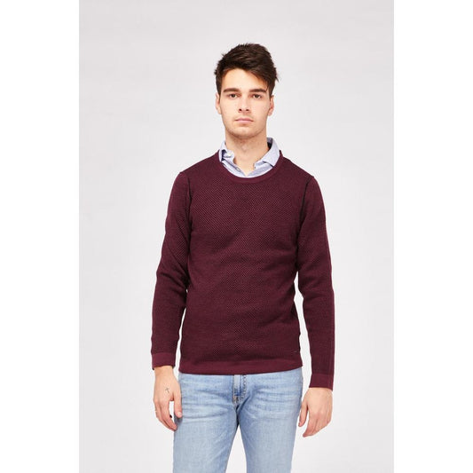 GAS Bordeaux Wool Sweatshirt