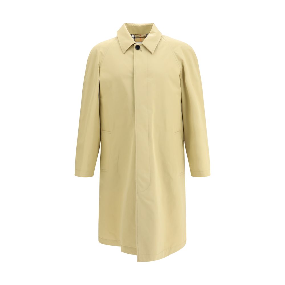 Burberry Beige Cotton Car Coat