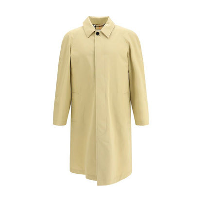 Burberry Beige Cotton Car Coat