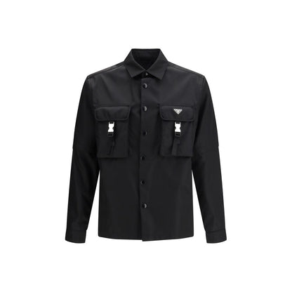 Prada Black Re-Nylon Oversized Shirt