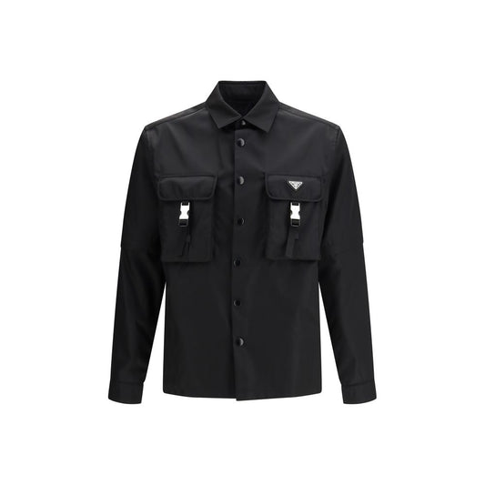 Prada Black Re-Nylon Oversized Shirt