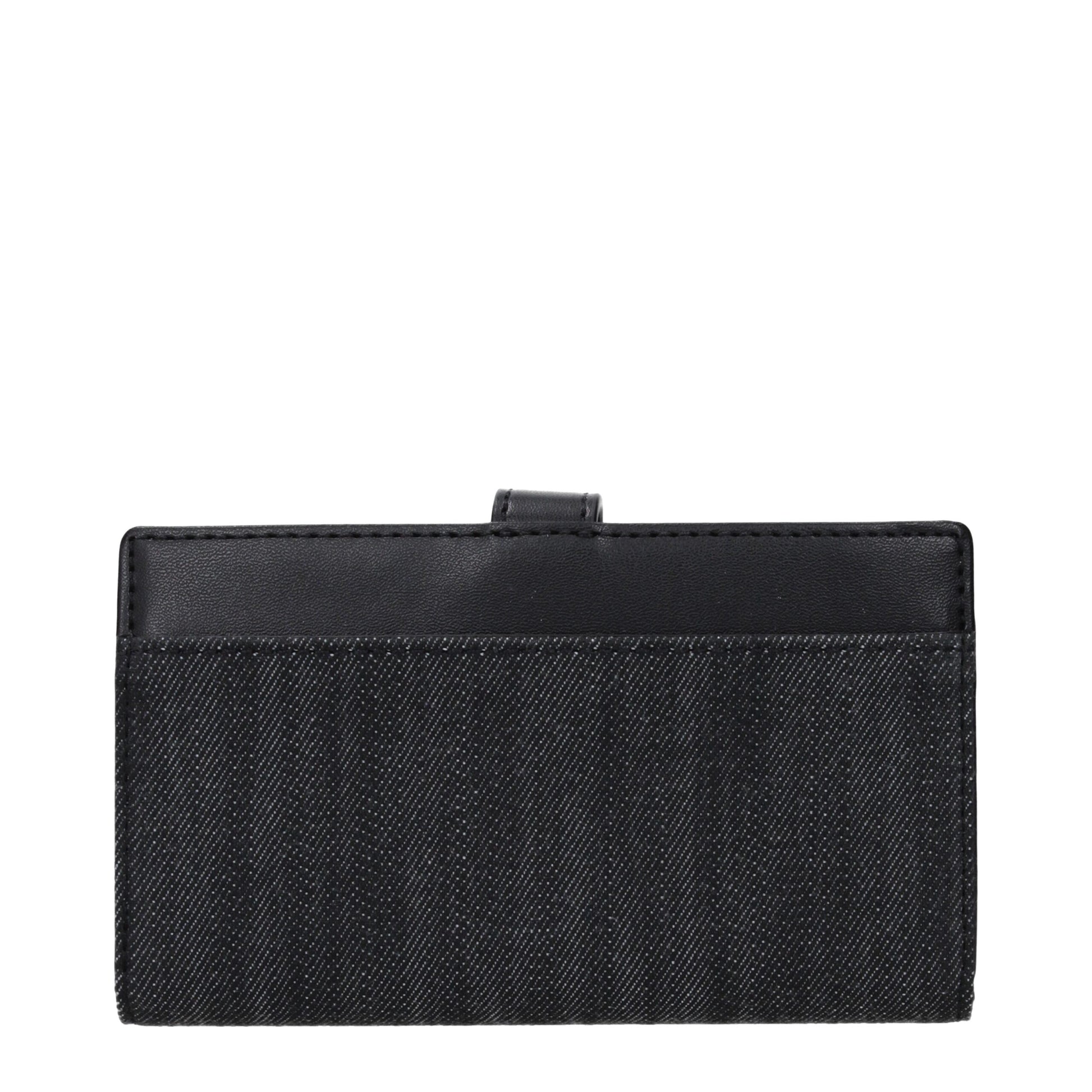 Michael Kors Greenwich Medium Saffiano Leather Bi-Fold Wallet in Black