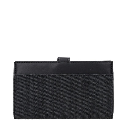 Michael Kors Greenwich Medium Saffiano Leather Bi-Fold Wallet in Black
