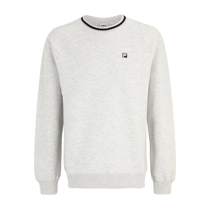 Fila Gray Cotton Sweatshirt - Elevate Your Casual Style