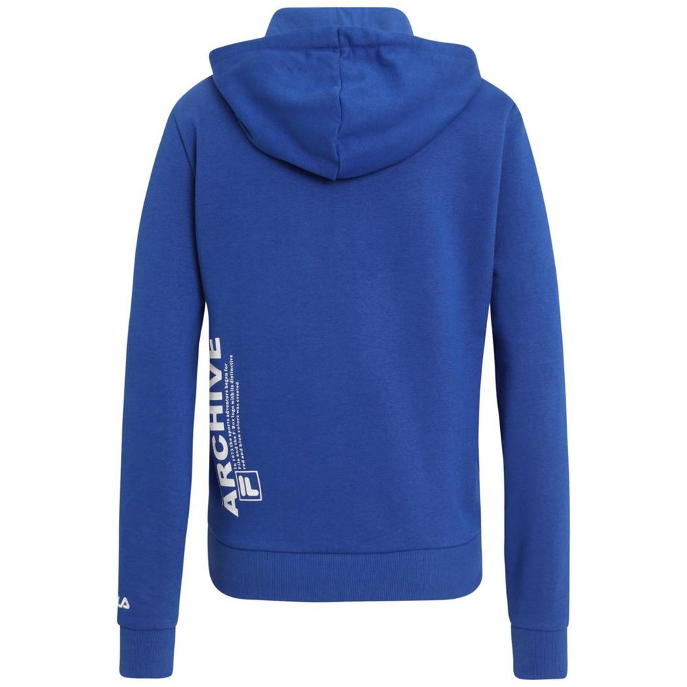 Fila Blue Cotton Sweatshirt - Surf the Web Edition