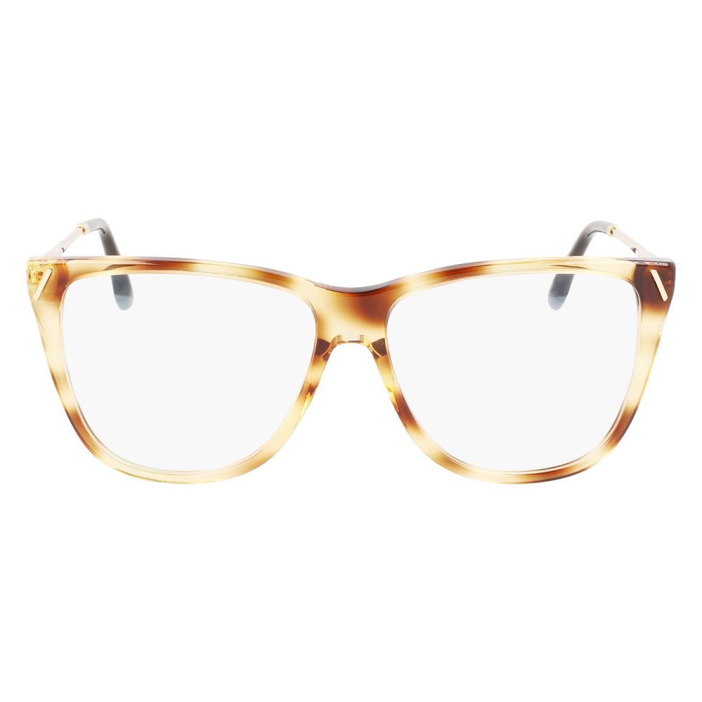Victoria Beckham Women’s Optical Glasses – Brown Full-Rim Frame, 56mm