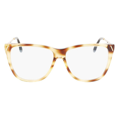 Victoria Beckham Women’s Optical Glasses – Brown Full-Rim Frame, 56mm