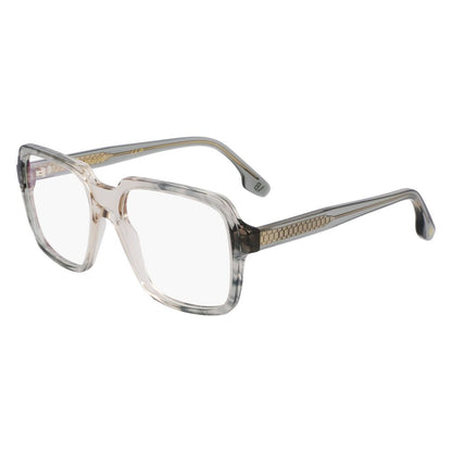 Victoria Beckham Women's Optical Glasses – Grey Square Frame, 53mm