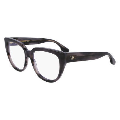 Victoria Beckham Women’s Optical Glasses – Grey Square Frame, 53mm