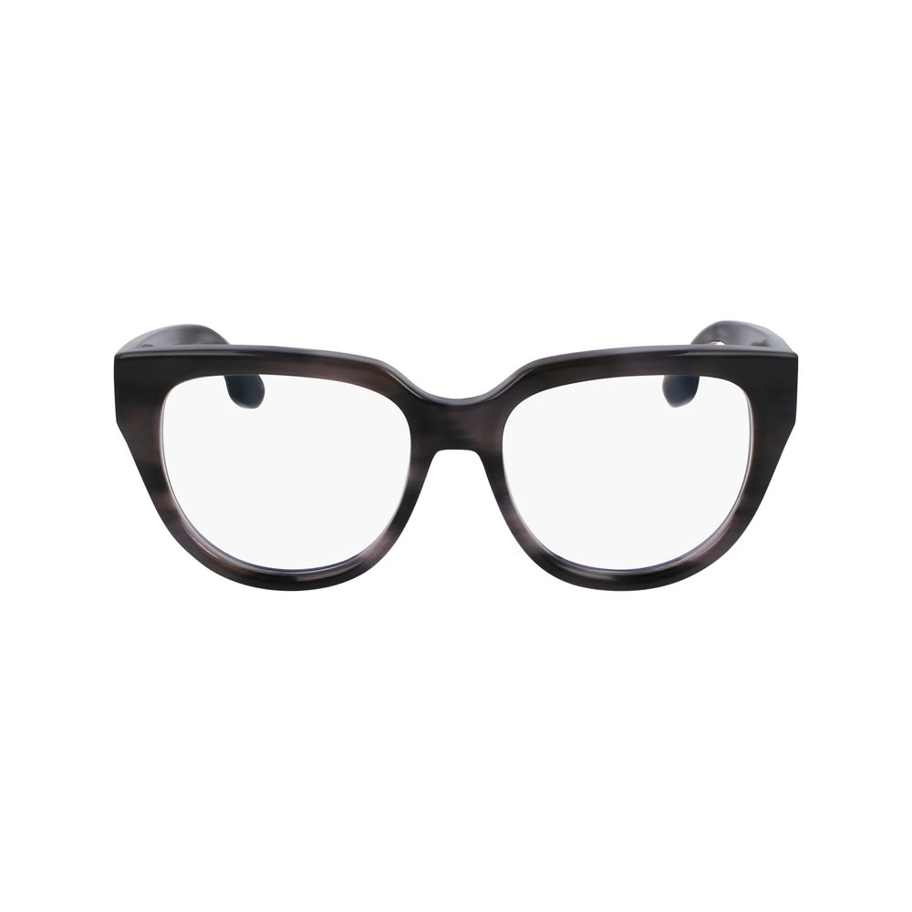 Victoria Beckham Women’s Optical Glasses – Grey Square Frame, 53mm